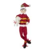 Fireman Posable Elf - 16 Inch -Solar Christmas Holiday Shop 12023