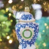 Ginger Jar Ornament 5.25 Inch -Solar Christmas Holiday Shop 12041