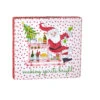 Making Spirits Bright High Shine Wall Block - 8 Inch -Solar Christmas Holiday Shop 12047