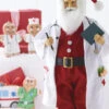 Doctor Santa Healthcare Hero - 18 Inch NEW 2022 -Solar Christmas Holiday Shop 12082