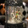 Animated Halloween Carousel Skeleton Merry-Go-Round With Moving Figurines Lighted Water Lantern -Solar Christmas Holiday Shop 2648690 pumpkin