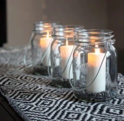 Wax 3.5 Inch Ivory Moving Flame Votive Candles Set Of 2 - Remote Ready -Solar Christmas Holiday Shop 3.5 inch moving flame votives