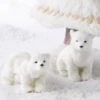 5.5 Inch Polar Bear Ornaments Set Of 2 -Solar Christmas Holiday Shop 3850109 raz polar bears new