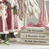 Stacked Christmas Books With Red And White Ribbon - Set Of 3, 8 Inch -Solar Christmas Holiday Shop 3916332 holiday books from