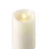 3 Inch Diameter Moving Flame Ivory 4 Inch Flameless Candle - Remote Ready -Solar Christmas Holiday Shop 3x4 ivory moving flame