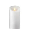 3 Inch Diameter White Moving Flame 6 Inch Candle - Remote Ready 2 3 Inch Diameter White Moving Flame 6 Inch Candle - Remote Ready -Solar Christmas Holiday Shop 3x6 white moving flame