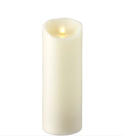 3 Inch Diameter Moving Flame Ivory 8 Inch Flameless Candle - Remote Ready 3 3 Inch Diameter Moving Flame Ivory 8 Inch Flameless Candle - Remote Ready