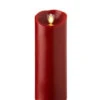 3 Inch Diameter Red Moving Flame 8 Inch Candle - Remote Ready 1 3 Inch Diameter Red Moving Flame 8 Inch Candle - Remote Ready -Solar Christmas Holiday Shop 3x8 red moving flame pillar 1