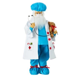 Surgical Santa Healthcare Heroes Collection - 18 Inch -Solar Christmas Holiday Shop 4015559