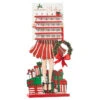 Advent Calendar Mary Ann Bright Holiday Shopper - 24 Inch -Solar Christmas Holiday Shop 4016306