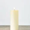Uyuni 3 Inch X 9 Inch Ivory Pillar Candle - Remote Ready 2 Uyuni 3 Inch X 9 Inch Ivory Pillar Candle - Remote Ready -Solar Christmas Holiday Shop 4034505