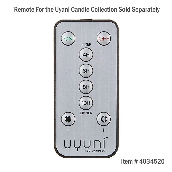 Uyuni 11 Inch White Taper Candle Set Of 2 - Remote Ready 7 Uyuni 11 Inch White Taper Candle Set Of 2 - Remote Ready - Image 5