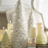 White Feather Trees 18 And 14.75 Inch Set Of 2 -Solar Christmas Holiday Shop 4203416 lifestyle