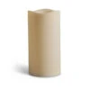 Large Outdoor Battery Operated Candle 6 X 9 - Timer - Batteries Included -Solar Christmas Holiday Shop 42998 outdoor pillar