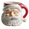 7.5 Inch Red Santa Container - From RAZ New For 2023 -Solar Christmas Holiday Shop 4319199 single santa cup