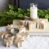 Snowflake Candle Holders - Set Of 2 Assorted From RAZ - NEW 2023 -Solar Christmas Holiday Shop 4334001 close