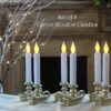 Discount 6 Pack Battery Operated Window Sil Candle Pewter - Flicker And Steady On -Solar Christmas Holiday Shop 6 pack carlon 1215 large