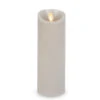 Luminara Gray 3 X 8 Pillar - Remote Ready -Solar Christmas Holiday Shop 8 inch gray luminara