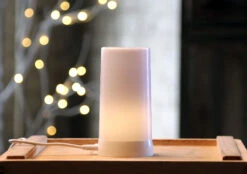 Warm White Fire Glow Module - 90 LEDS Rechargeable Fire Like Flame - Steady Light - Smooth Fade