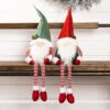 Christmas Gnomes 18 Inch Set Of 2 Assorted Shelf Sitters -Solar Christmas Holiday Shop 83961