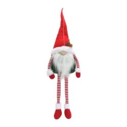 Christmas Gnomes 18 Inch Set Of 2 Assorted Shelf Sitters -Solar Christmas Holiday Shop 83961 1