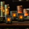 JOY Set Of 3 Glass Candle Holders - NEW 2023 -Solar Christmas Holiday Shop 90367 30