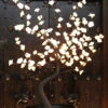 Pre Lit White Bonsai Tree 128 LED's - Electric From The Light Garden -Solar Christmas Holiday Shop BNSWT128 new image