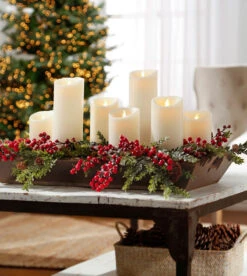 Moving Flame Ivory Candle Battery Operated 3.5 X 5 Timer - Remote Ready -Solar Christmas Holiday Shop Moving Flame Candles ivory 1 1