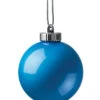 Illuminating Blue LED Pulsing 5"" Globe - Battery Powered Light Sensor -Solar Christmas Holiday Shop WP510 main
