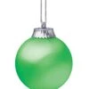 Illuminating Green Outdoor LED Pulsing 5"" Globe - Battery Powered Light Sensor -Solar Christmas Holiday Shop WP565