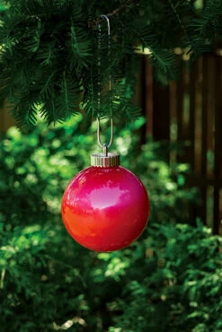 Illuminating Red Outdoor LED Pulsing 5"" Globe - Battery Powered Light Sensor 9 Illuminating Red Outdoor LED Pulsing 5"" Globe - Battery Powered Light Sensor -Solar Christmas Holiday Shop WP580 daylight