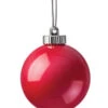Illuminating Red Outdoor LED Pulsing 5"" Globe - Battery Powered Light Sensor -Solar Christmas Holiday Shop WP580 main image