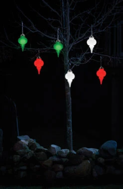 Illuminating Green Outdoor LED Pulsing 10" Finial - Battery Powered Light Sensor 7 Illuminating Green Outdoor LED Pulsing 10" Finial - Battery Powered Light Sensor -Solar Christmas Holiday Shop WP600 WP660 WP680 night