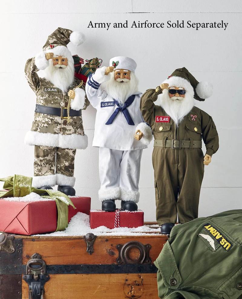 Navy Santa Healthcare Hero - 18 Inch NEW 2023 3 Navy Santa Healthcare Hero - 18 Inch NEW 2023