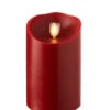 Moving Flame Red Candle Battery Operated 3.5 X 5 Timer - Remote Ready 1 Moving Flame Red Candle Battery Operated 3.5 X 5 Timer - Remote Ready -Solar Christmas Holiday Shop burgundy 5 inch moving flame