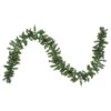 9 Foot X 10" Pre-Lit Canadian Pine Artificial Christmas Garland, 50 Clear Lights