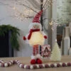 Battery Operated Lighted Snowman Figurine 20 Inch 1 Battery Operated Lighted Snowman Figurine 20 Inch -Solar Christmas Holiday Shop doll tall