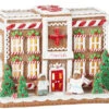 Lighted Gingerbread Hospital - 10 Inch - Healthcare Heroes Collection 2 Lighted Gingerbread Hospital - 10 Inch - Healthcare Heroes Collection -Solar Christmas Holiday Shop healthcare heroes hospital