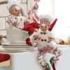 Set Of 2 Kringle Candy Co.16 Inch Posable Elf Asst Of 2