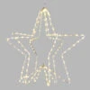 14.5 Inch Lighted Star - 162 Warm White LED Lights -Solar Christmas Holiday Shop l4240618 1