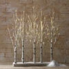 RAZ Lighted Birch Tree Forest 30 Inch - 88 Warm White LED'S -Solar Christmas Holiday Shop m3400914