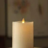 Matchless 360 Degrees Moving Flame LED Pillar Candle - 3 X 5.5 Inch -Solar Christmas Holiday Shop matchless 4.5 inch 1