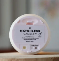 Matchless 360 Degrees Moving Flame LED Pillar Candle - 3 X 4.5 Inch 11 Matchless 360 Degrees Moving Flame LED Pillar Candle - 3 X 4.5 Inch -Solar Christmas Holiday Shop matchless candle bottom