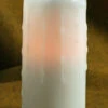Unscented White Flameless Melted Look Drip Candle 3x6 With Dual Timer -Solar Christmas Holiday Shop mel drip 3x6 white 225