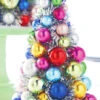 Ball Ornament Tree From RAZ - 10 Inch -Solar Christmas Holiday Shop ornament ball tree 2