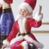 16 Inch Pink Posable Christmas Elf
