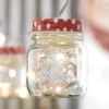 Mason Jar String Lights With Polka Dots Battery Operated - From RAZ -Solar Christmas Holiday Shop polka dot lid lights