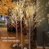 8 Foot White Birch Tree - 240 Warm White LED'S From The Light Garden -Solar Christmas Holiday Shop tlg white birch trees 2 sizes 1