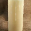 Unscented Ivory Drip 3x8 Battery Operated Candle With Dual Timer 2 Unscented Ivory Drip 3x8 Battery Operated Candle With Dual Timer -Solar Christmas Holiday Shop unscented 3x8 1