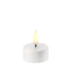 Uyuni 1.5 X 1.75 Inch Tealight Candle White - Remote Ready -Solar Christmas Holiday Shop uyuni tealight